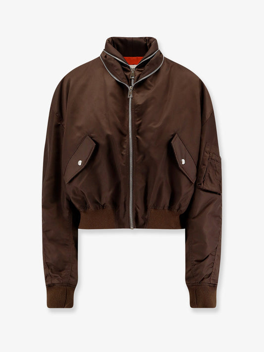 Givenchy Nylon Bomber Jacket With Double Zip