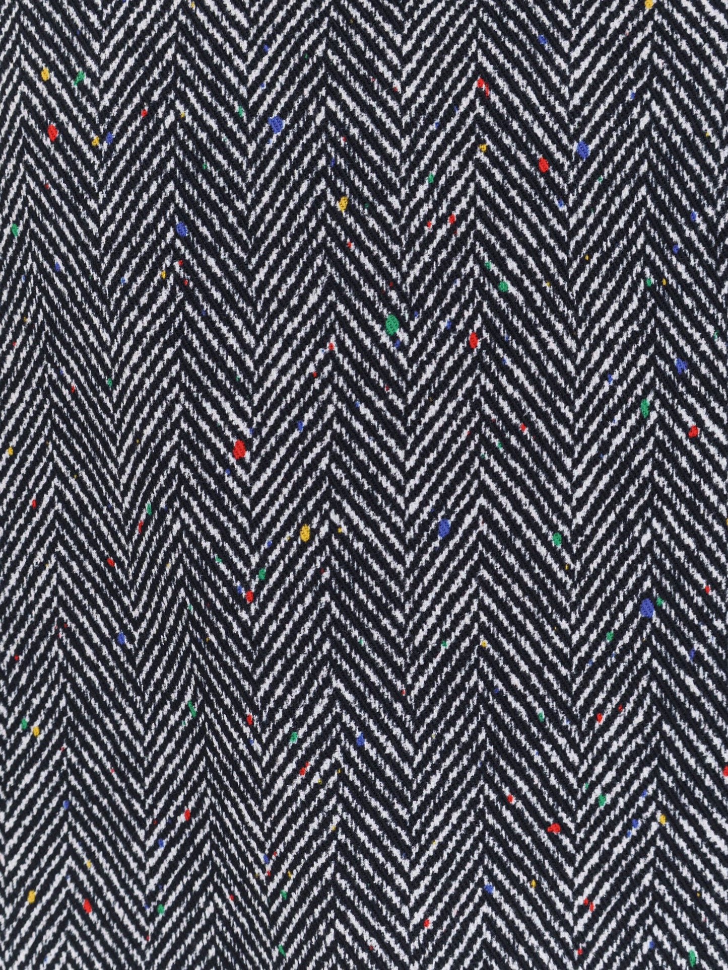 Givenchy Herringbone Motif Cotton Skirt