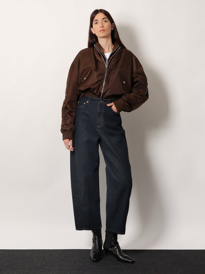 Givenchy Twisted Dark Blue Denim Jeans