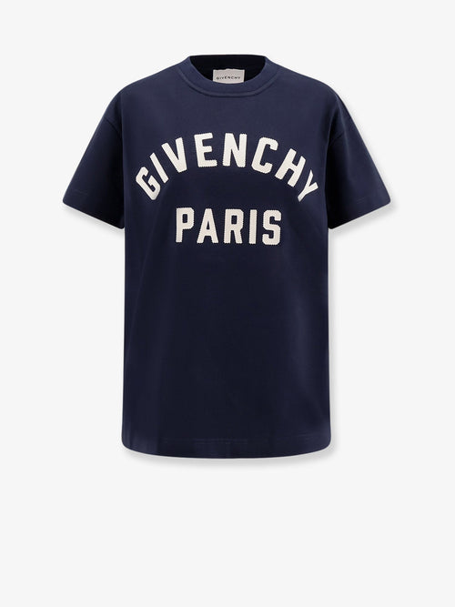 Givenchy Cotton T-shirt - Navywhite