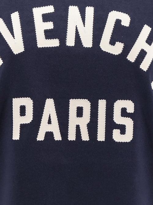 Givenchy Cotton T-shirt - Navywhite