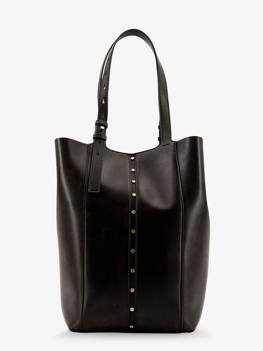 Golden Goose Deluxe Brand Shopping 24.7 Vintage leather shoulder bag - Black