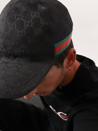Gucci Gg Fabric Baseball Hat