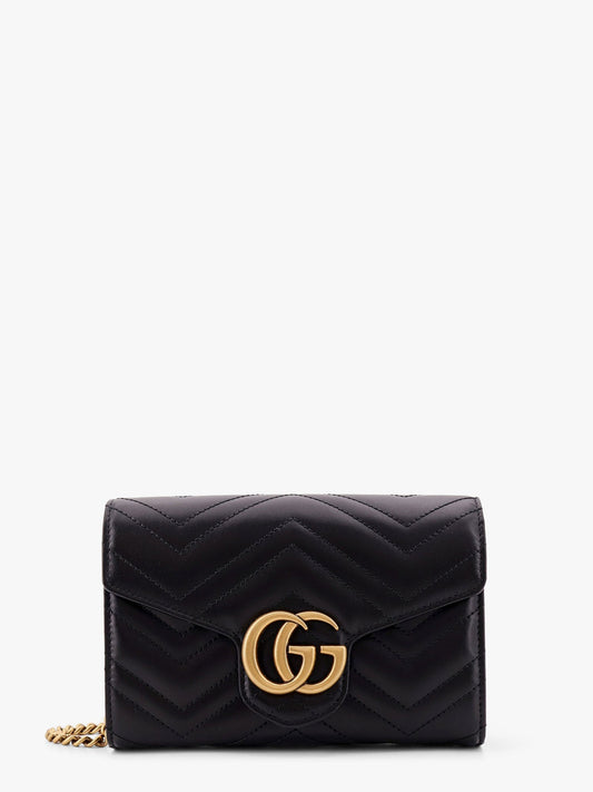 Gucci Gg Marmont Quilted Leather Shoulder Bag