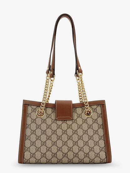 Gucci Padlock Gg Supreme Fabric Shoulder Bag