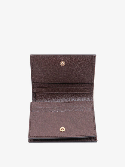 Gucci Supreme Gg Fabric And Leather Wallet