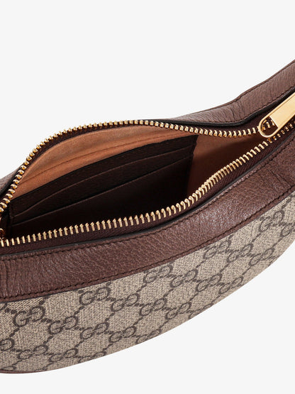 Gucci Ophidia Small Supreme Gg Fabric And Leather Shoulder Bag