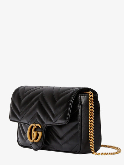 Gucci Gg Marmont Small Matelassé Leather Shoulder Bag