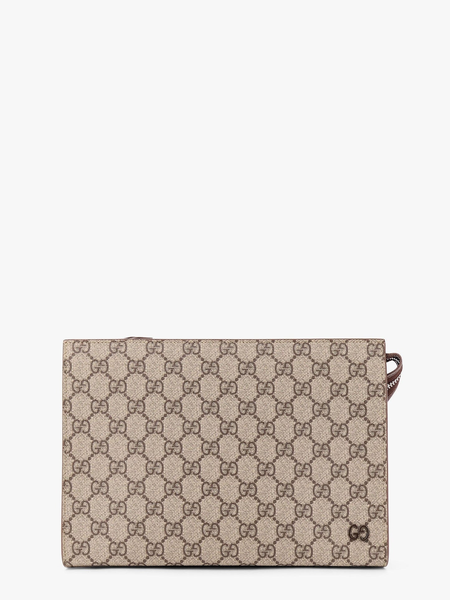 Gucci Gg Supreme Fabric Pouch