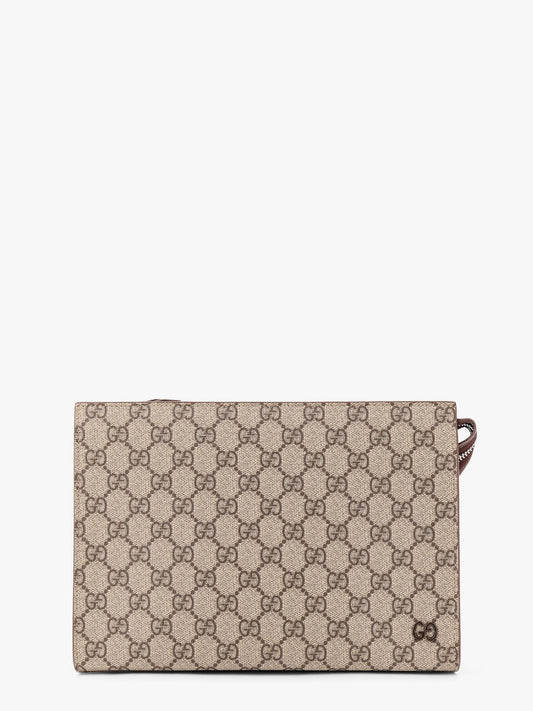 Gucci Gg Supreme Fabric Pouch