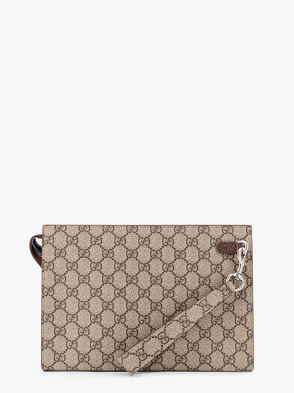 Gucci Gg Supreme Fabric Pouch