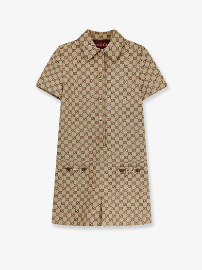 Gucci Supreme Gg Fabric Jumpsuit