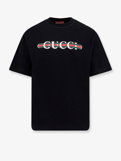 Gucci Cotton Jersey T Shirt With Logo
