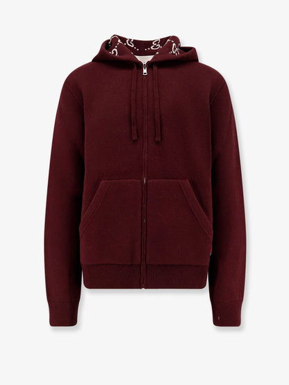 Gucci Reversible Wool Jacket With Gg Motif