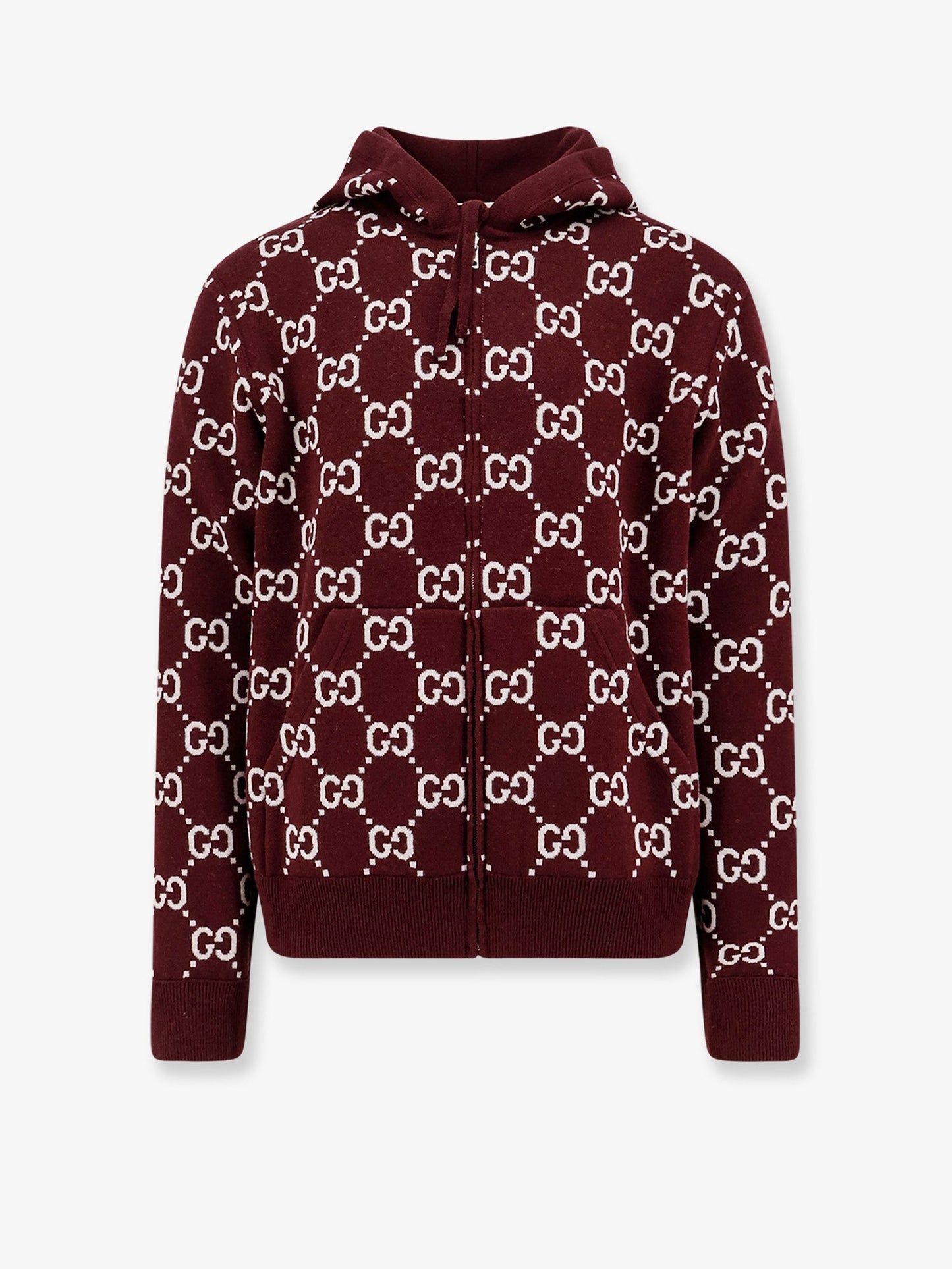 Gucci Reversible Wool Jacket With Gg Motif