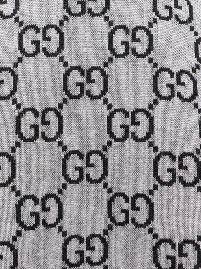 Gucci Reversible Wool Sweater With Gg Motif