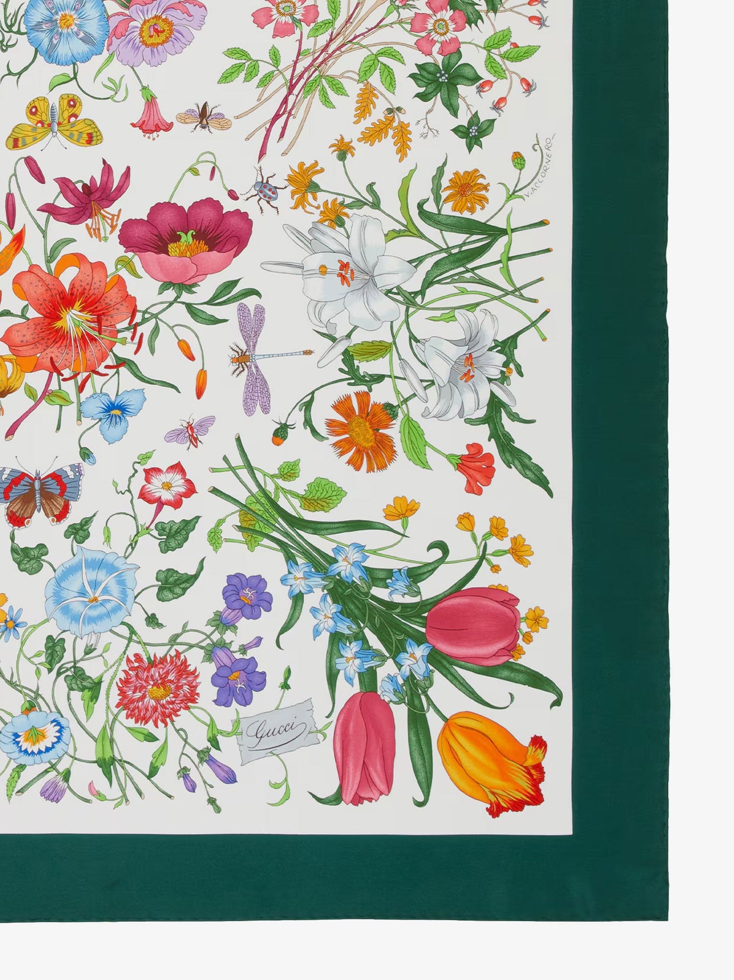 Gucci Silk Twill Foulard