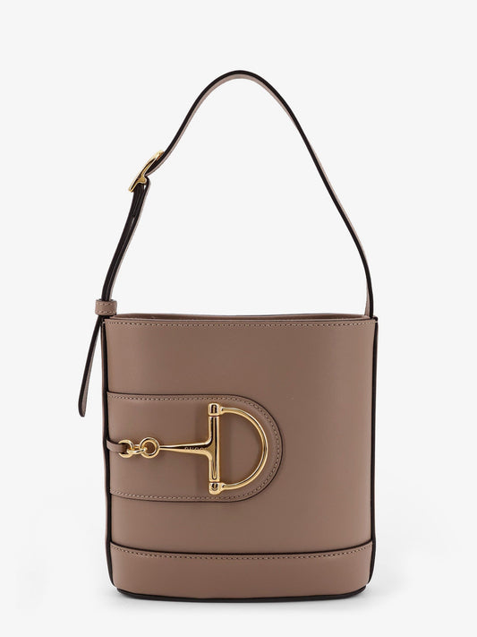 Gucci Gucci 73 Leather Bucket Bag