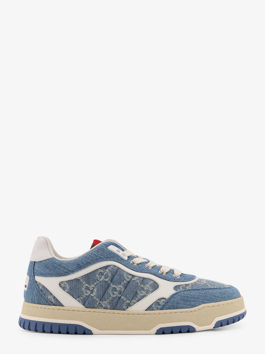 Gucci Re Web Denim Low Top Sneakers