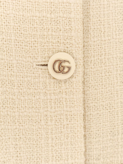 Gucci Wool Tweed Coat