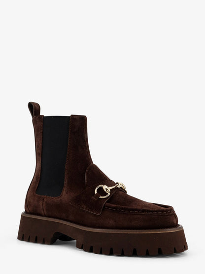 Gucci Suede Ankle Boots