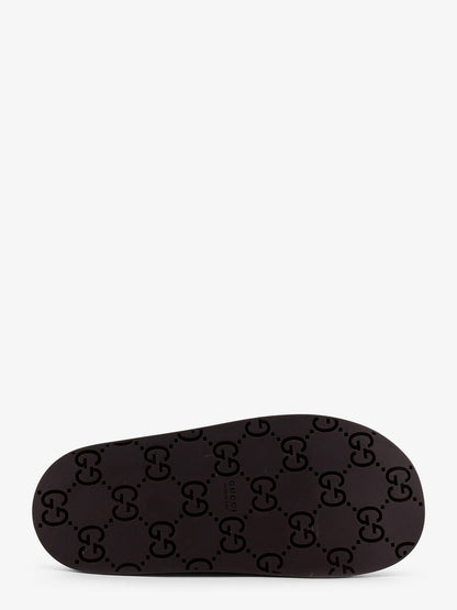 Gucci Gg Supreme Fabric Mule