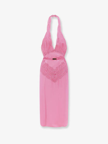 Gucci Silk Satin Midi Dress