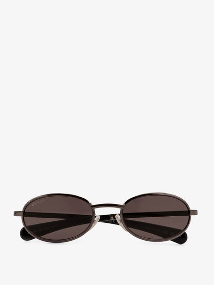 Gucci Acetate Sunglasses With Metal Profiles