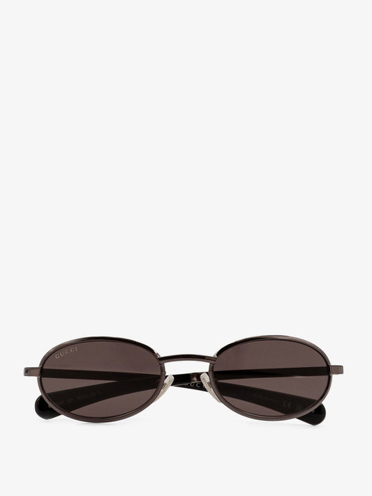 Gucci Acetate Sunglasses With Metal Profiles