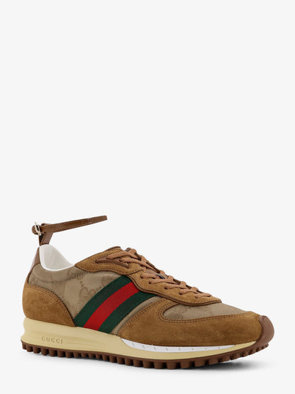 Gucci Re Motion Suede Low Top Sneakers