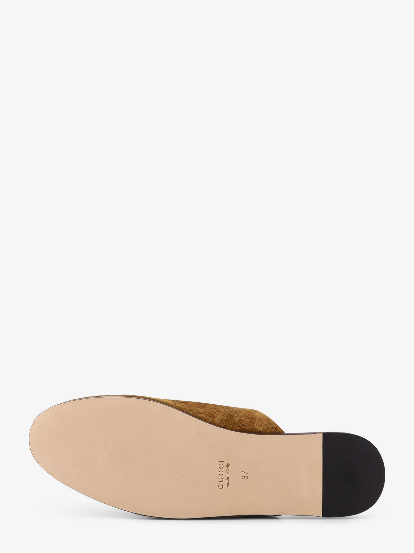 Gucci Gg Suede Sabot