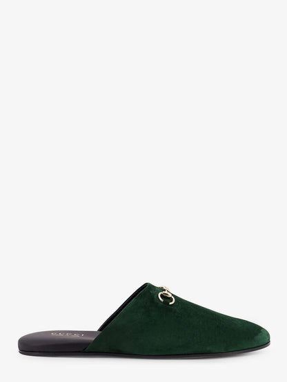 Gucci Leather Mule With Horsebit