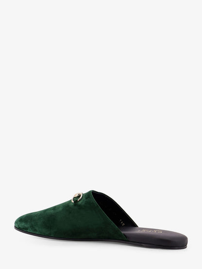 Gucci Leather Mule With Horsebit