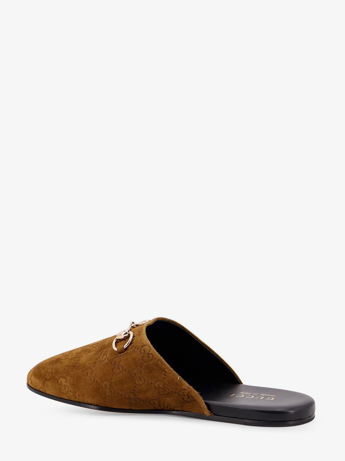 Gucci Leather Sabot With Horsebit
