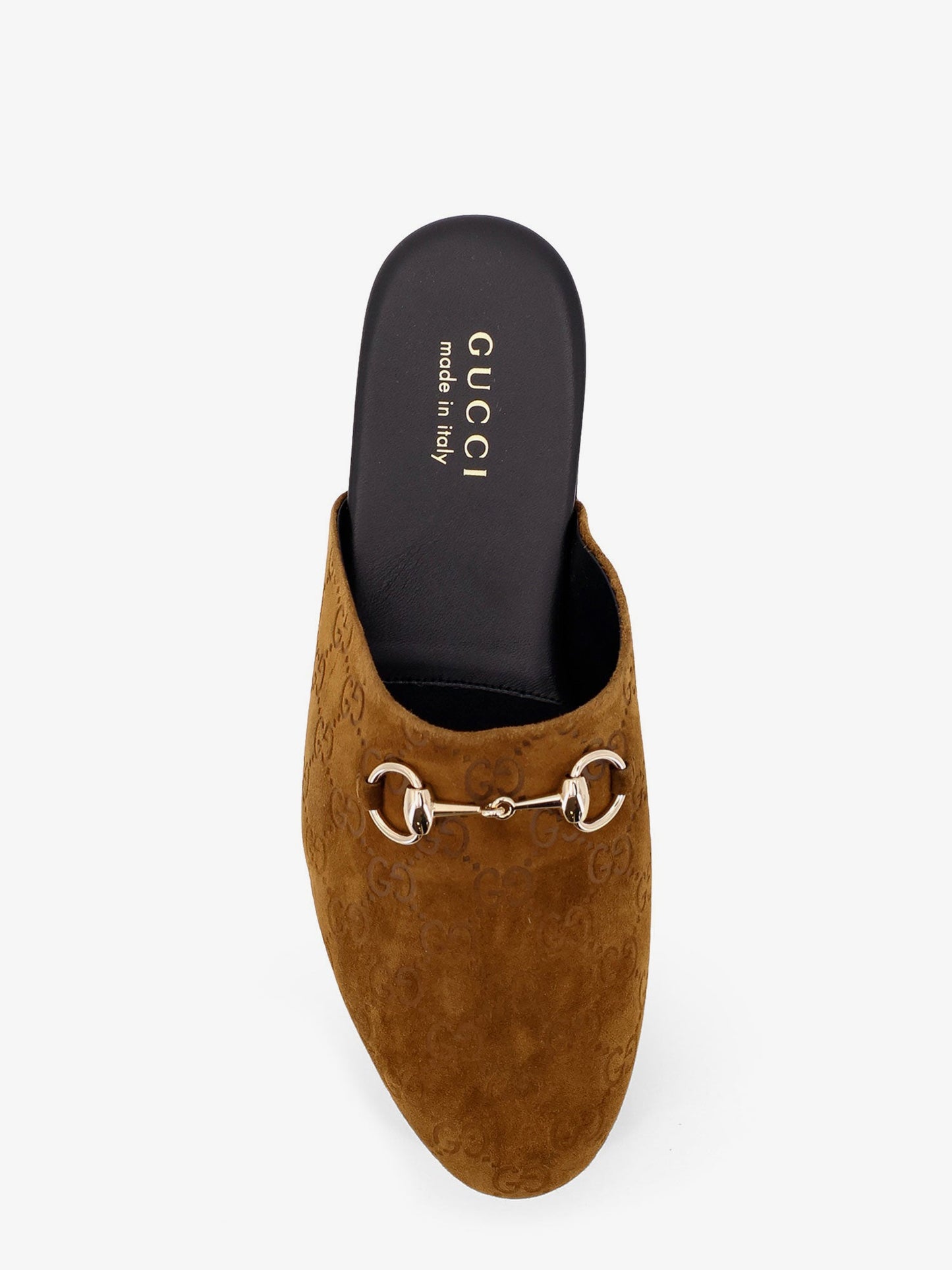 Gucci Leather Sabot With Horsebit