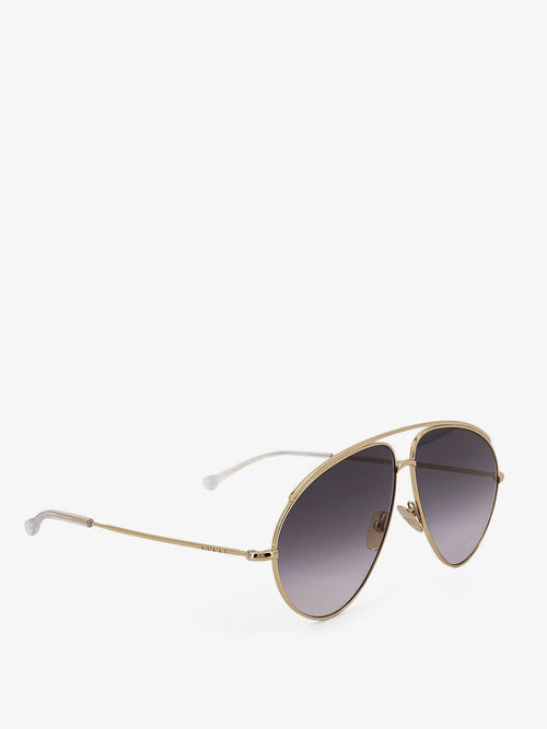 Gucci Metal sunglasses - Gold-Gold-Grey