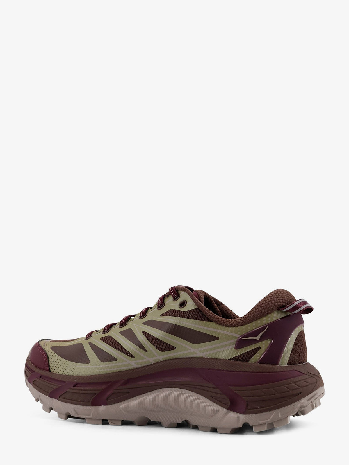 Hoka U Mafate Speed 2 mesh and rubber sneakers - Bordeaux