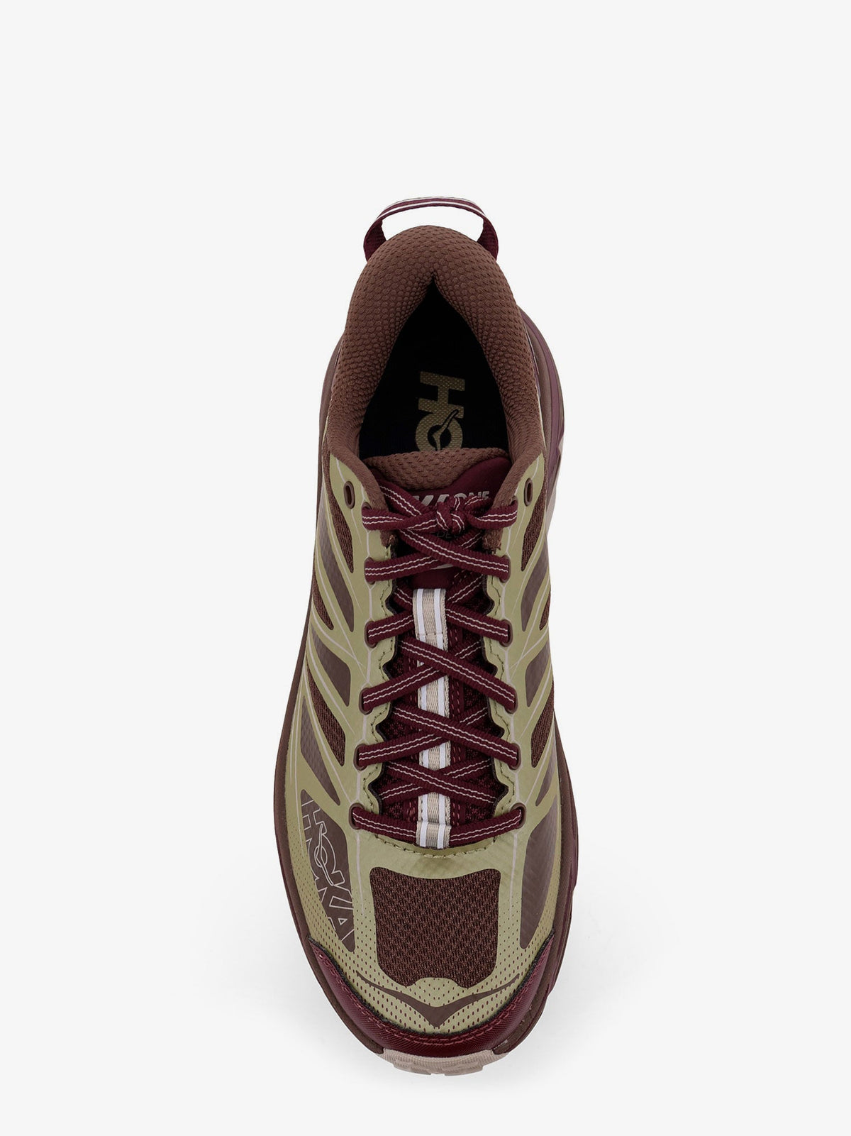 Hoka U Mafate Speed 2 mesh and rubber sneakers - Bordeaux