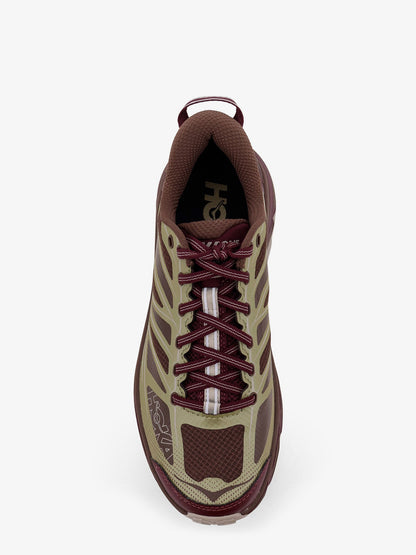 Hoka U Mafate Speed 2 mesh and rubber sneakers - Bordeaux