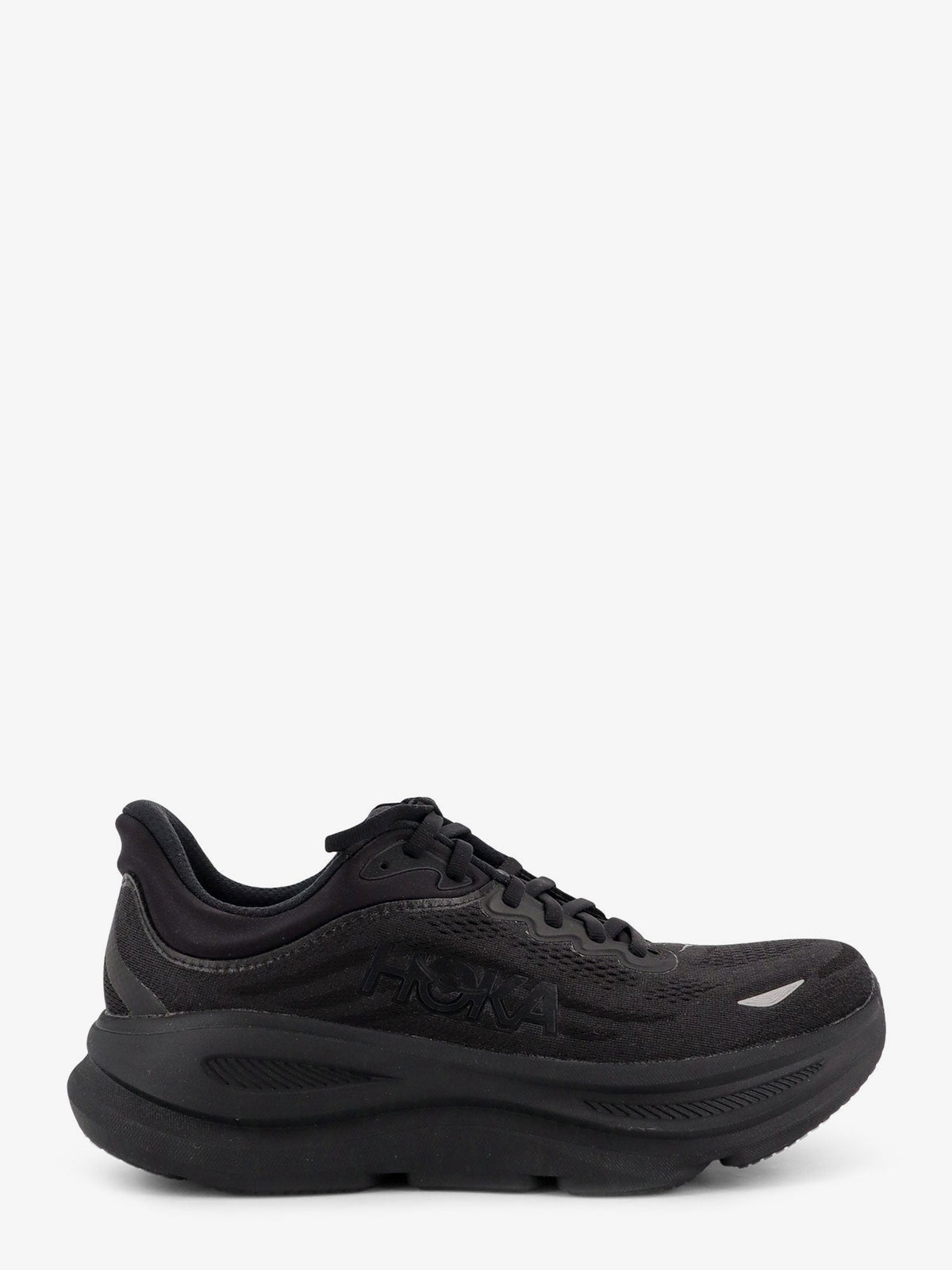 Hoka Nylon M Bondi sneakers with logo on the side - Nero
