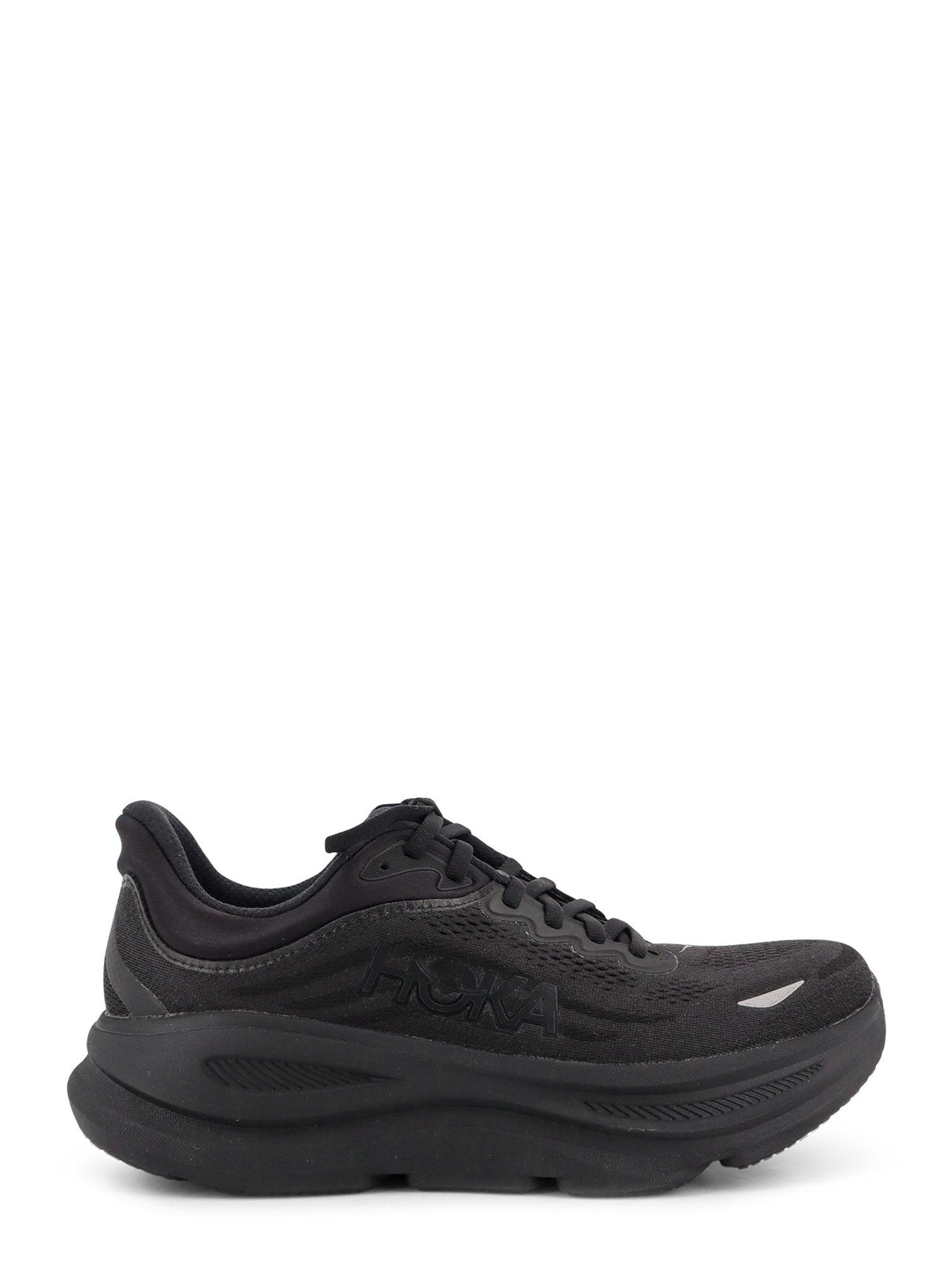 Hoka Nylon M Bondi sneakers with logo on the side - Nero