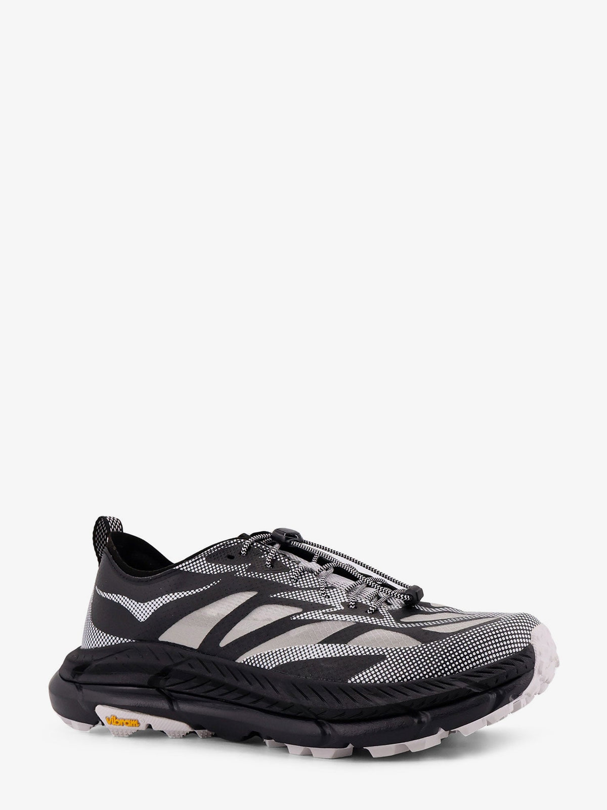 Hoka U Mafate Speed 4 Lite TS technical fabric sneakers - Nero