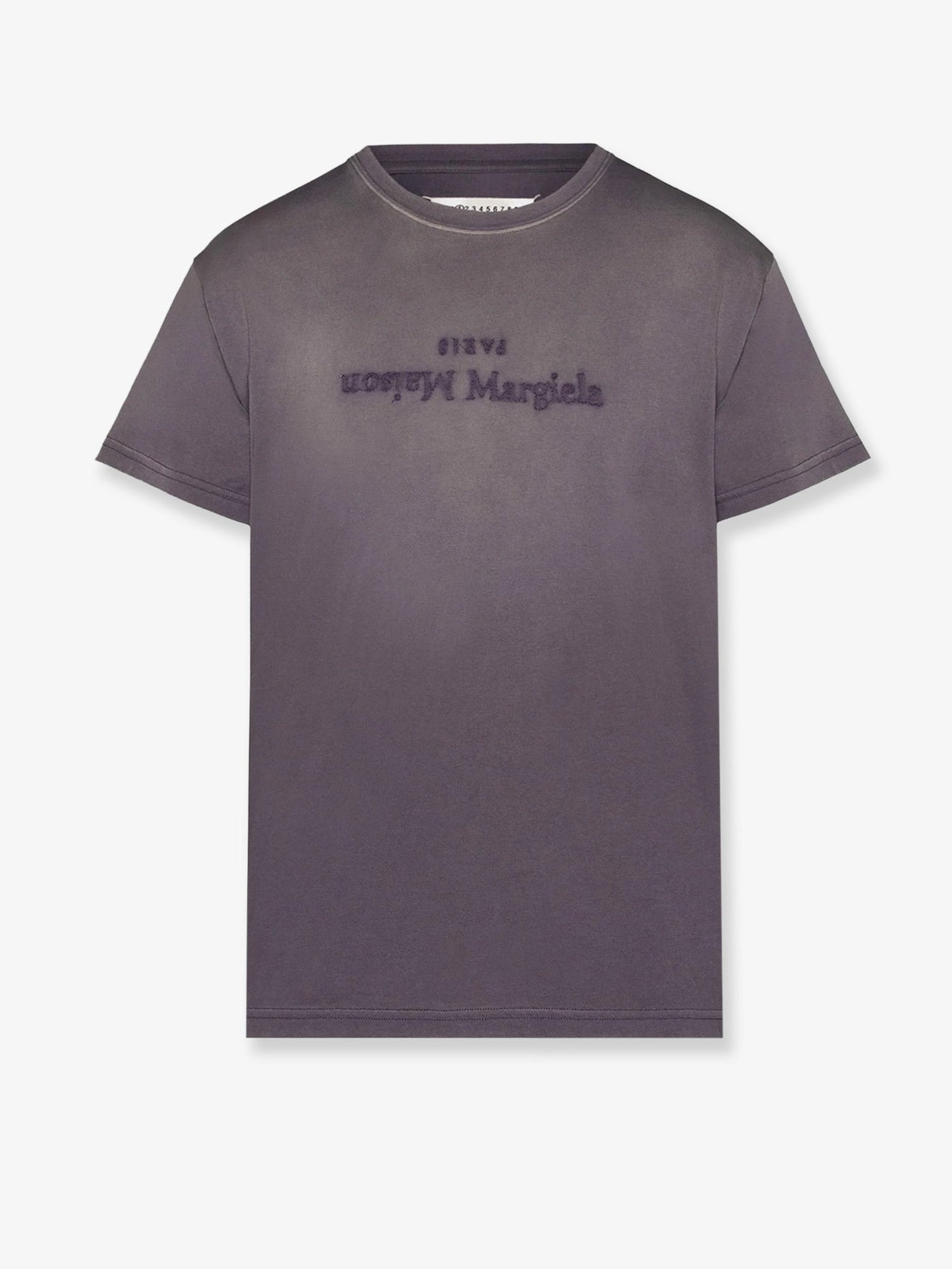 Maison Margiela Cotton T Shirt With Rewashed Effect