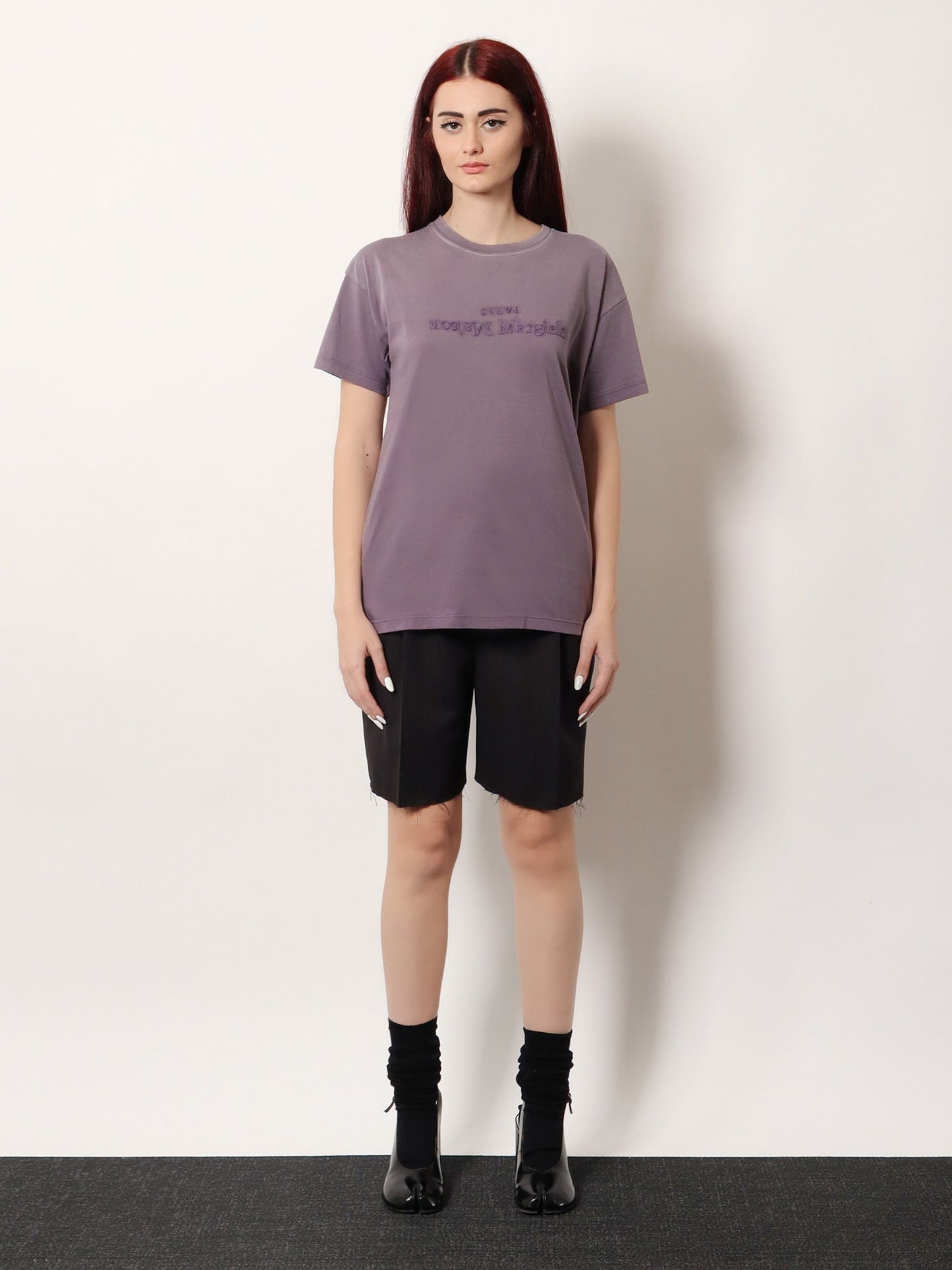 Maison Margiela Cotton T Shirt With Rewashed Effect