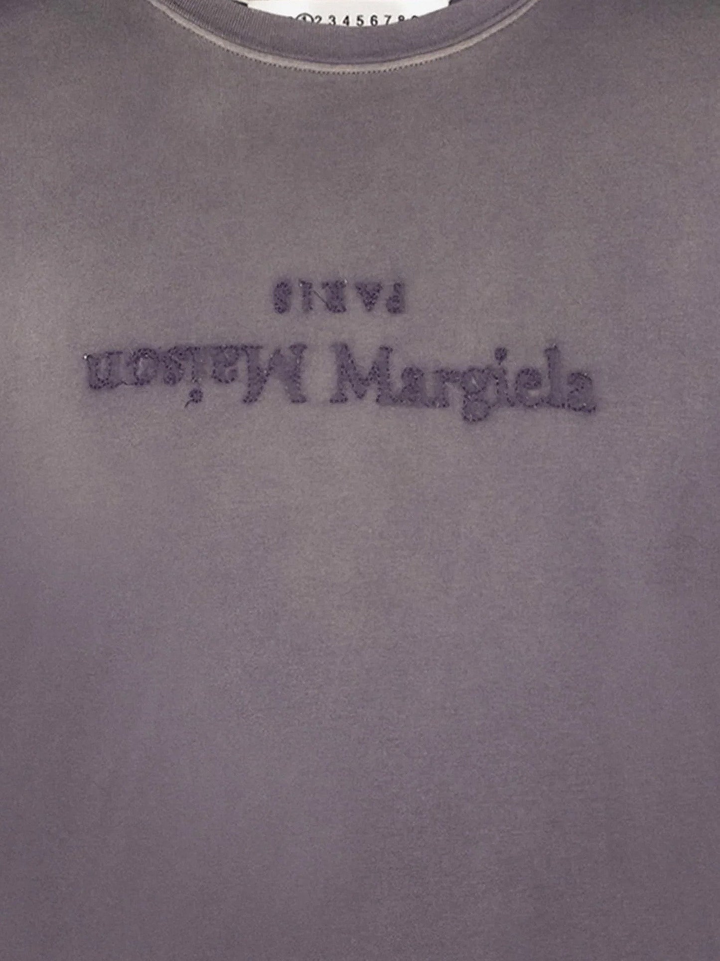 Maison Margiela Cotton T Shirt With Rewashed Effect