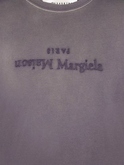 Maison Margiela Cotton T Shirt With Rewashed Effect