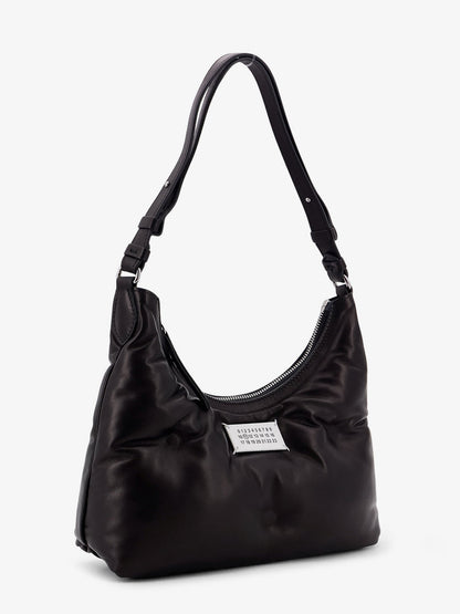 Maison Margiela Glam Slam Hobo Small Leather Shoulder Bag