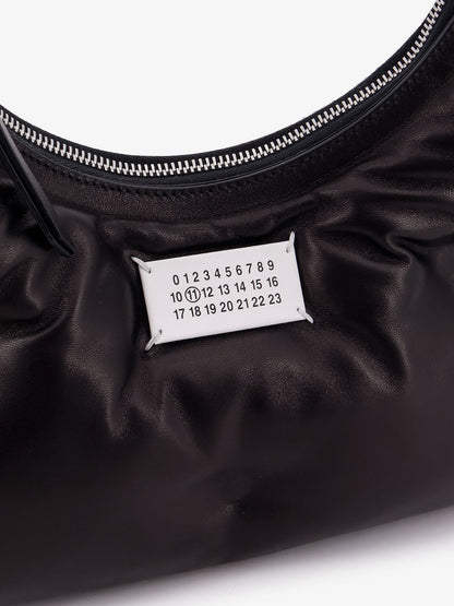Maison Margiela Glam Slam Hobo Small Leather Shoulder Bag