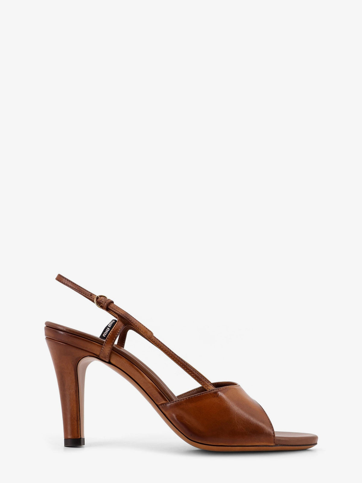 Miu Miu Vintage leather sandals - Cognac