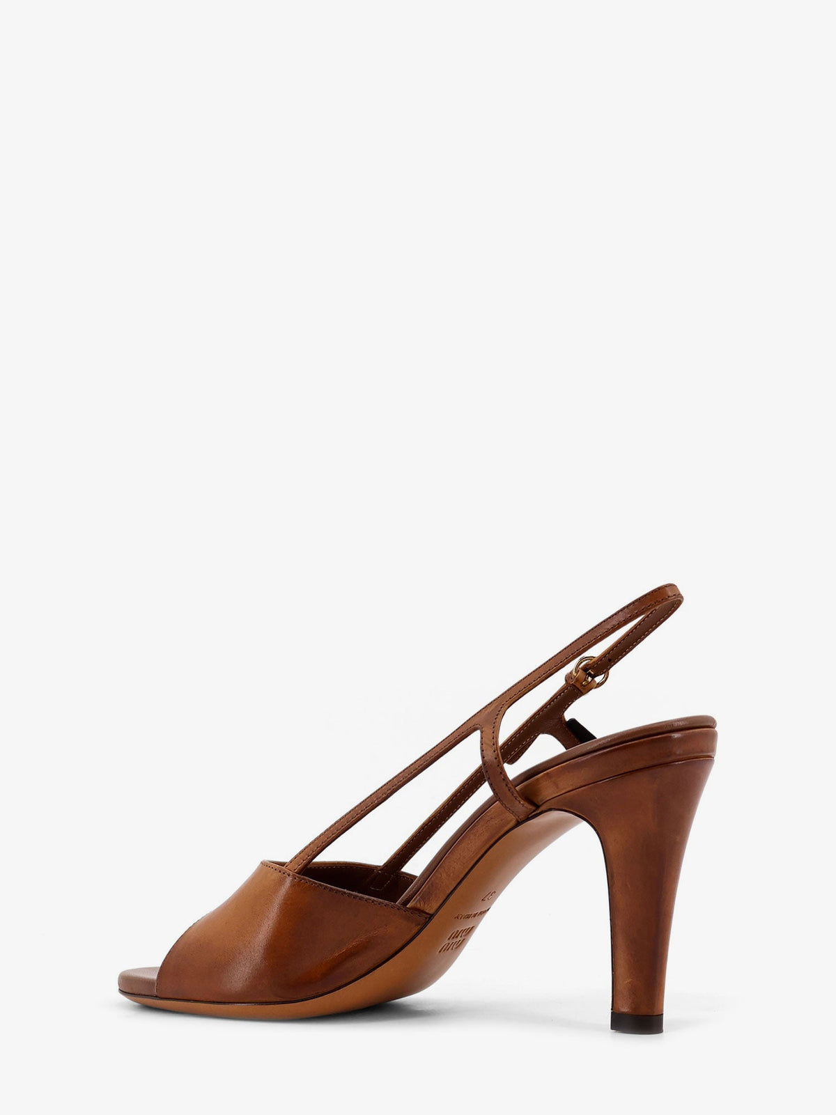 Miu Miu Vintage leather sandals - Cognac